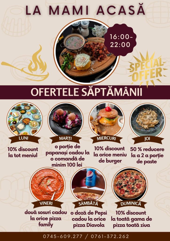 La Mami Acasa - Ofertele Saptamanii