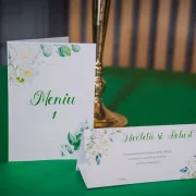 Meniu si place card,  La Mami Acasa